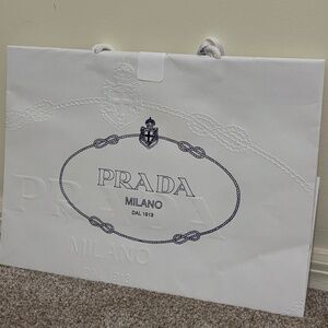Prada shopping bag